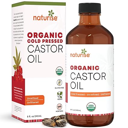Organic Cold Pressed Castor Oil