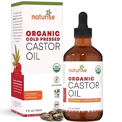 Organic Cold Pressed Castor Oil