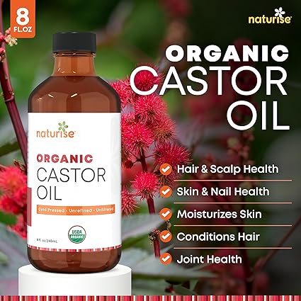 Organic Cold Pressed Castor Oil