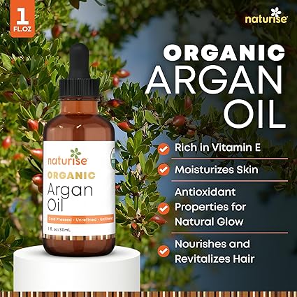 Organic Cold Pressed Argan Oil