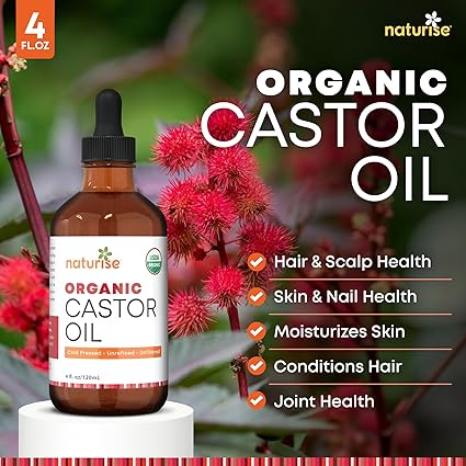 Organic Cold Pressed Castor Oil