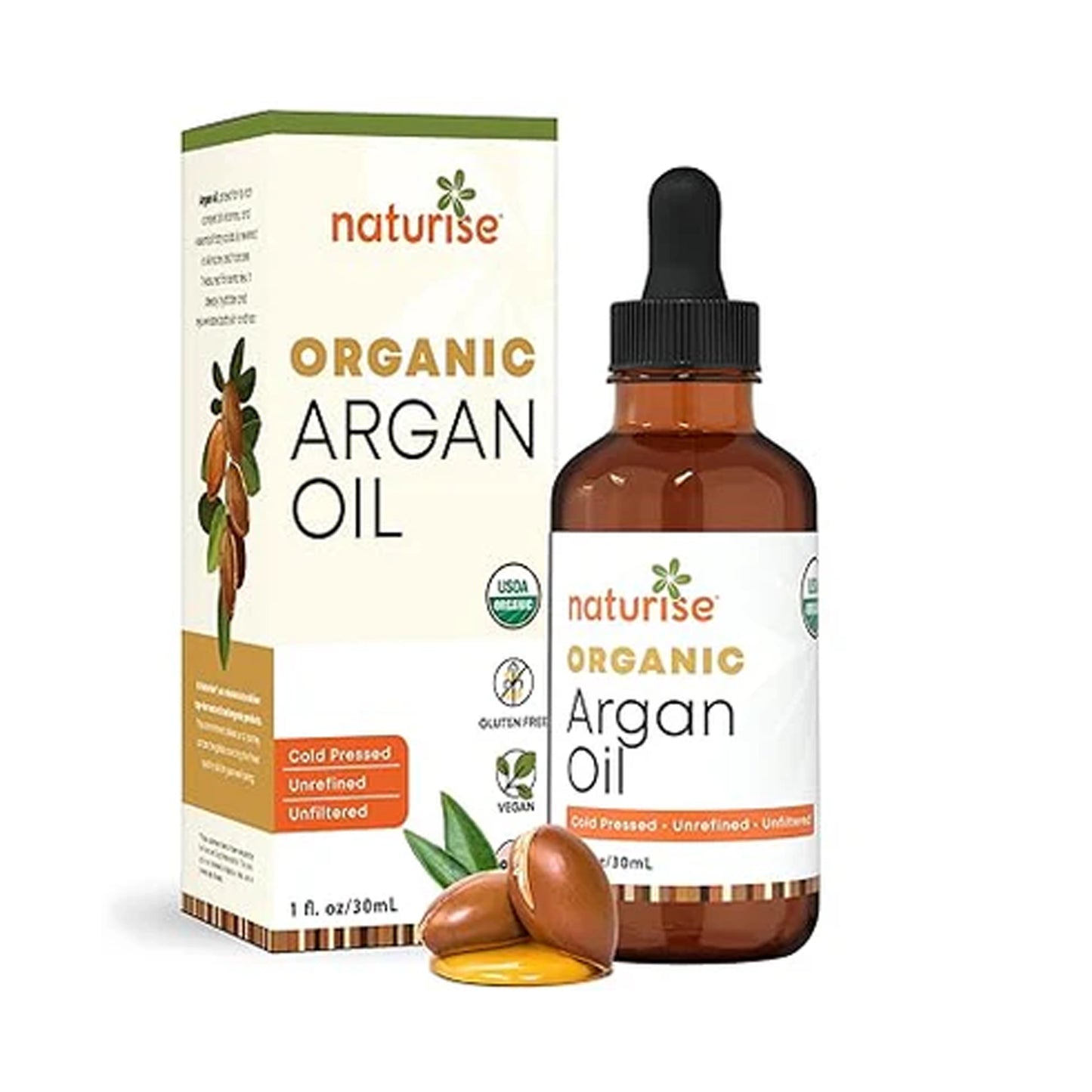 Organic Cold Pressed Argan Oil
