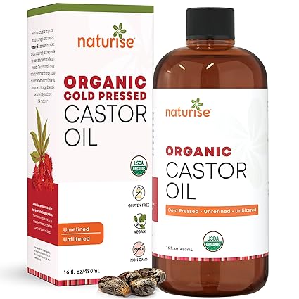 Organic Cold Pressed Castor Oil
