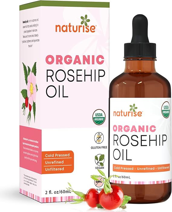 Organic Cold Pressed Rose Hip Oil