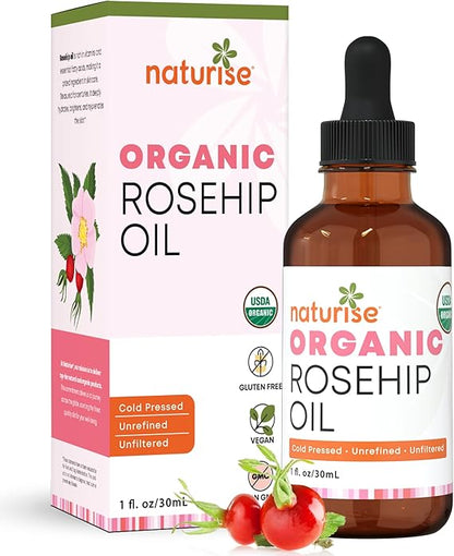 Organic Cold Pressed Rose Hip Oil