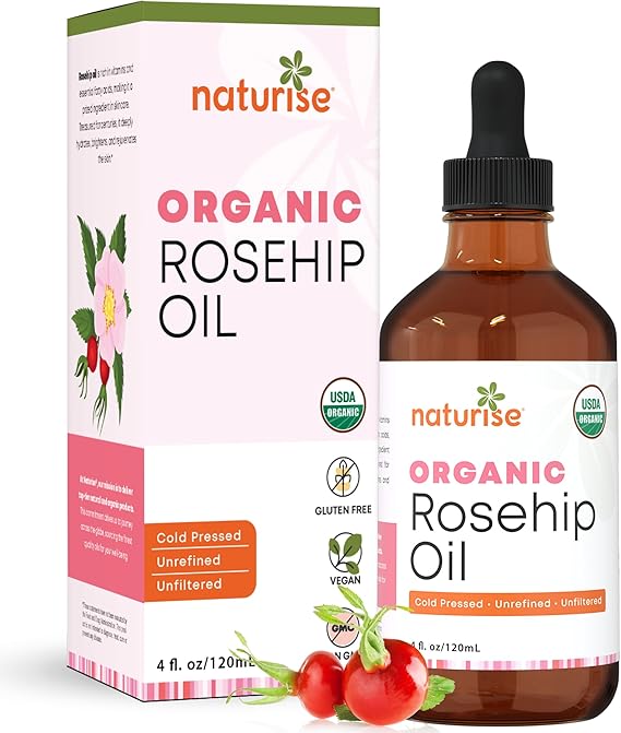 Organic Cold Pressed Rose Hip Oil