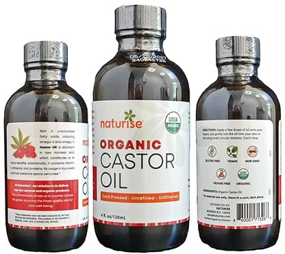 Organic Cold Pressed Castor Oil