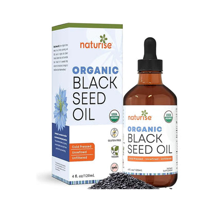 Organic Cold Pressed Black Cumin Seed Oil